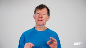A client explaining his positive experience at EW Motion Therapy Personal Training.