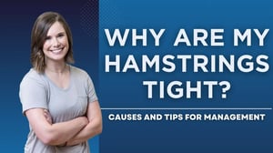 Youtube thumbnail for a video titled: Why are my hamstrings tight?