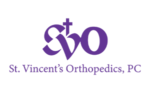 St. Vincent's Orthopedics logo — EW Motion Therapy Birmingham Alabama community partner.
