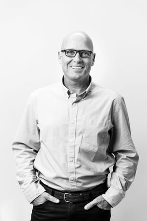 Professional headshot of Ethan White, CEO, founding partner and physical therapist in Birmingham, Alabama.